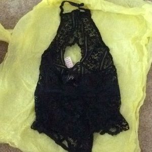 NWT- Victoria Secret Black Teddy
